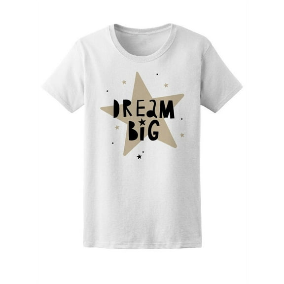 Cute Dream Big Star T-Shirt Women -Image by Shutterstock, Female x-Large