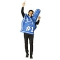 thumbnail image 4 of Morris Costumes GCR1379 Blue Team Spirit No.1 Foam Finger Tunic Costume for Adults - One Size, 4 of 7