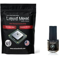 Liquid Metal Thermal Paste(1.5 Gram) 130WmK   Liquid Metal Shield (5ml) Bundle - for PS5, PC, CPU, GPU, Laptop