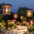 thumbnail image 1 of Luces solares para senderos XMCOSY+ de doble tono, 25 lm, resistentes al agua IP65, 1 of 9