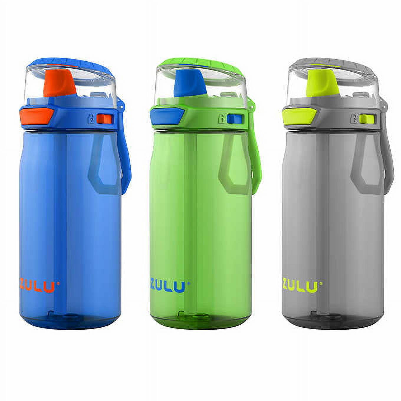 Zulu Flex 12oz Stainless Steel Water Bottle - Blue/orange : Target