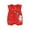 Red, variant on Jierger Toddler Fashion Jumpsuit Baby Girls Boys Sleeveless Animal Print Rompers In 6 Colors 3 To 18 Months Cute Bodysuit