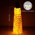 thumbnail image 5 of Alas grandes luminosas LED para adultos, luz cálida, ala dorada, capa de mariposa, barra, rendimiento, accesorios fluorescentes, ropa de decoración de Halloween Sincero Electrónica, 5 of 5