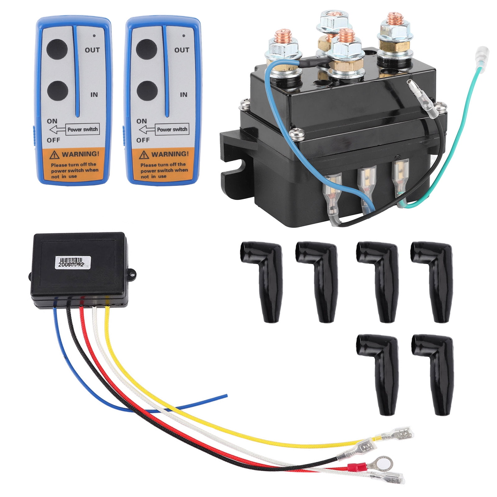 OTVIAP ATV Winch Relay,12V 400A Electric Winch Solenoid Relay Contactor