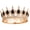 Black, variant on Generic Blue Queen Crown for Women, Beautiful Large Crown Cake Decoration, Crystal Tiara for Women Rhinestone Wedding Headband for Bride Hair Accessories for Costume Birthday Party Prom Gifts