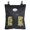 Black, variant on CuteNfuzzy Small Pet Medium Hay Bag for Guinea Pigs and Rabbits with 6-Month Warranty 18x11x1.5"