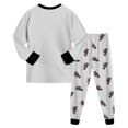 thumbnail image 5 of CAICJ98 Boys Pajamas Cotton Pjs Set Toddler Kids Monster Truck 2 Piece Long Sleeve Sleepwear Size 8-9, 5 of 9
