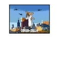 thumbnail image 3 of CafePress - Corgi Zilla Ash Grey T Shirt - Light T-Shirt - CP, 3 of 4