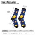 thumbnail image 2 of Balery Space Planet Calcetas Largas con Estampado para Hombre y Mujer – Suaves y Transpirables, Talla Única (US 5-11), 2 of 6