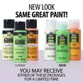 thumbnail image 3 of FolkArt Glow-in-the-Dark Acrylic Craft Paint, Matte Finish, Yellow, 2 fl oz, 3 of 13