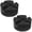 Black, variant on Rubber Jack Pad,Dual Depth X-Grooves Pinch Weld Jack Adapter, Universal Thickened Frame Rail Protection Pad for Car Floor Jack Jack Stand Lift, 1 Pack Black, Universal Thickened,3.9*3.9*1.8 inch
