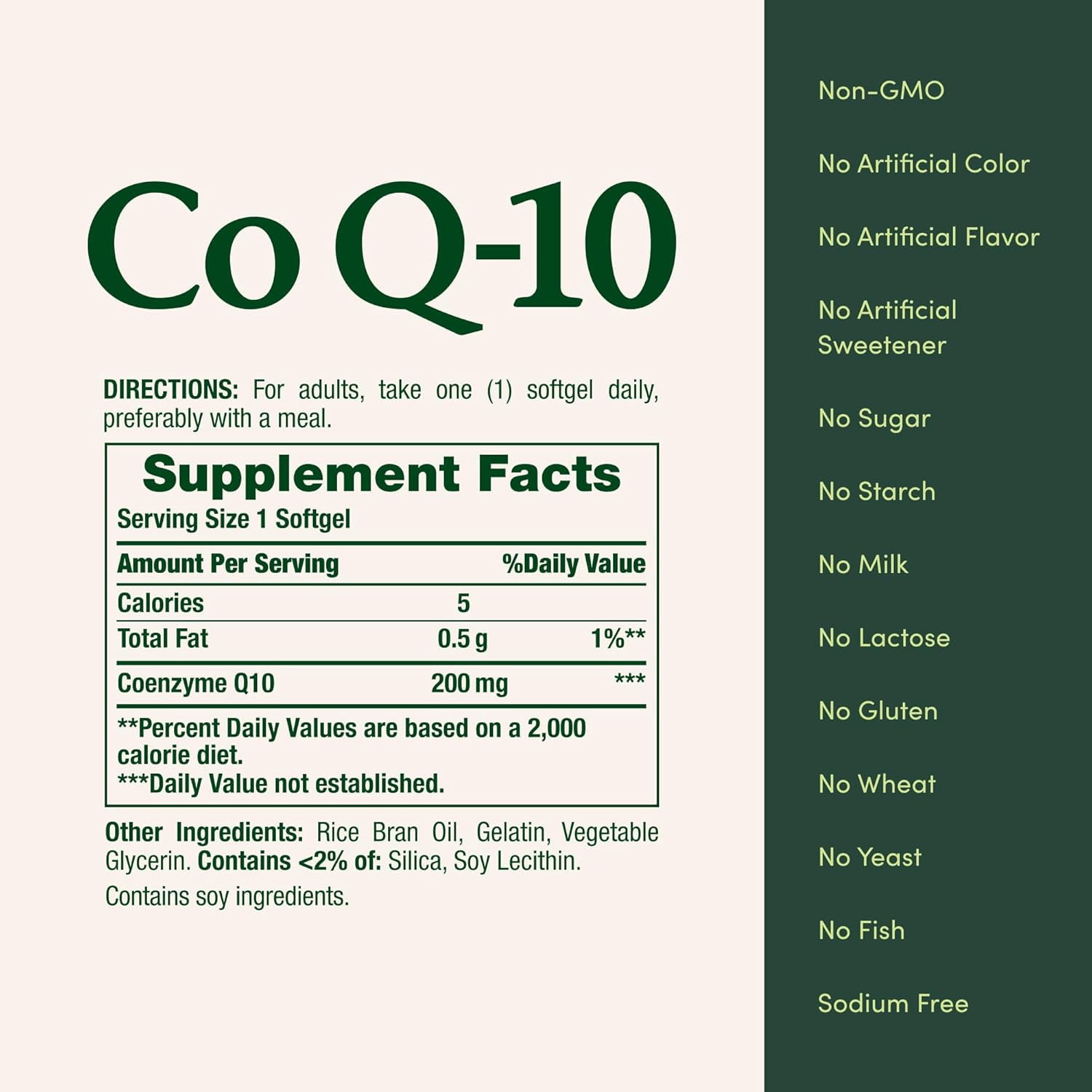 "2 Pack - Nature's Bounty Co Q-10 200 mg, 45 Softgels Each"