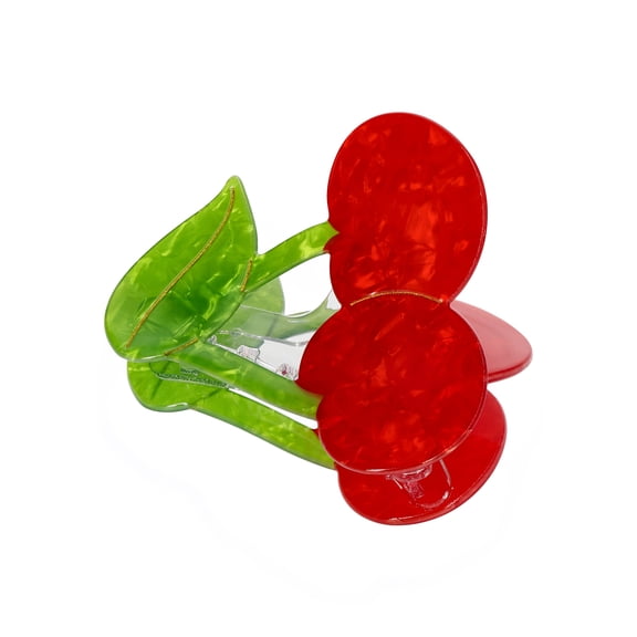No Boundaries Cherry Hair Claw Clip, Women's