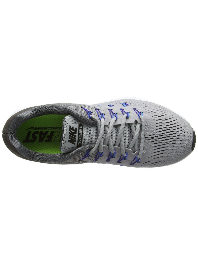 Nike Air Zoom Pegasus 33 Wolf Grey / Black-Dark Ankle-High Shoe - - Walmart.com