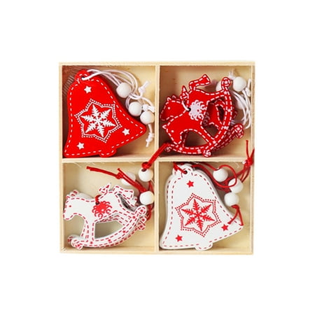 

Tree 2022 Wooden Painted Set Angel Decoration Pendant Combination Christmas Small Home Decor Ooh Lamp Aroma