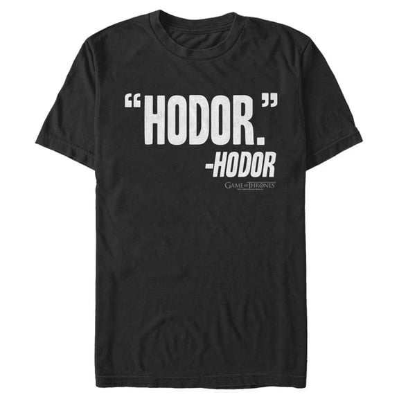 Men's Game of Thrones Honor Quote  Graphic Tee Black X Large