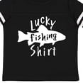 thumbnail image 4 of Inktastic Lucky Fishing Shirt Fish Boys or Girls Toddler T-Shirt, 4 of 5