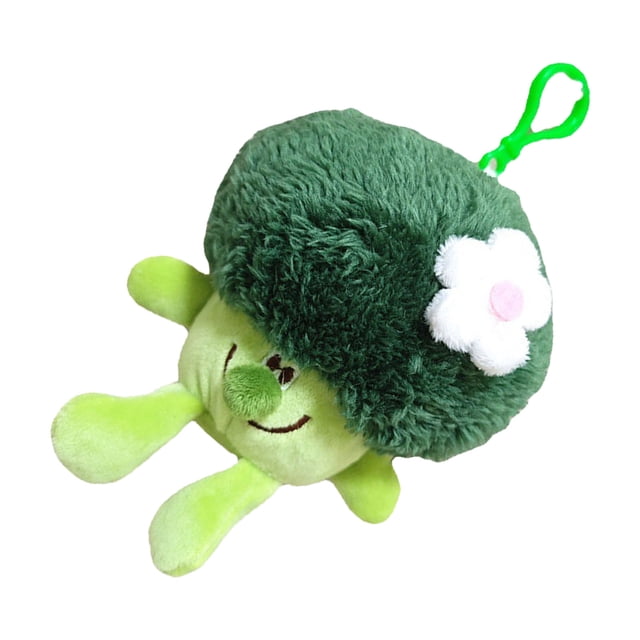 Keychain Pendant,Plush Pendant Cute Broccoli Bag Pendant Stuffed Pendant High-End Performance