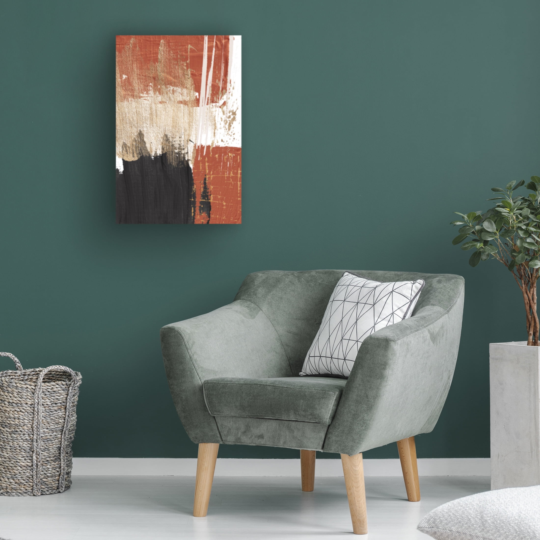 Trademark Fine Art Sally Ann Moss Cover of Fire 3 Canvas Wall Art