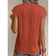 thumbnail image 2 of Remera PRETTYGARDEN Rojo Ladrillo con Mangas de Gorra Texturizada XXL, 2 of 9