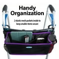 thumbnail image 4 of Top Glides Fabric Walker Basket (Purple), 4 of 7