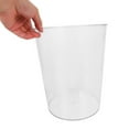 thumbnail image 3 of Worgeous  2 Pcs Bathroom Waterproof Garbage Can Transparent Storage Bucket Office, 3 of 8