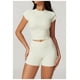 thumbnail image 5 of Conjuntos de entrenamiento for mujer, 2 piezas, sujetador deportivo, camiseta sin mangas, polainas de cintura alta, gimnasio, yoga, ropa activa, camiseta de entrenamiento for mujer, 5 of 7