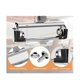 thumbnail image 2 of 14 Pack Mountable Clipboard Clips With Pen Holder Clipboard Clips Hardware Clipboard Clamp Hardware, 2 of 5