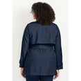 thumbnail image 2 of Avenue Women's Plus Size Tia Trench Jacket, 2 of 2