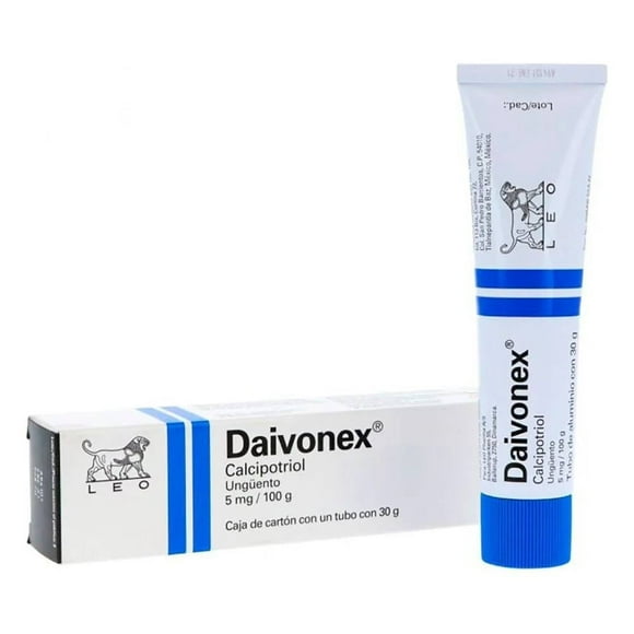Daivonex Calcipotriol 5 mg/100 g ungüento 30 g