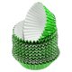 thumbnail image 1 of 400 Contenido de forros de muffins de papel de aluminio verde, tamaño estándar, tazas de hornear metálicas, 1 of 6