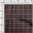 thumbnail image 1 of oneOone Cotton Silk Fabric Tartan Check Print Fabric By Yard 42 Inch Wide, 1 of 1