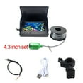 thumbnail image 2 of Video Fish Finder Kit Fishing Camera Dark Night Vision 4.3/5 Inch LCD Monitor Display 80-100m Depth Underwater Camera Set Device ,High Definition, 2 of 7