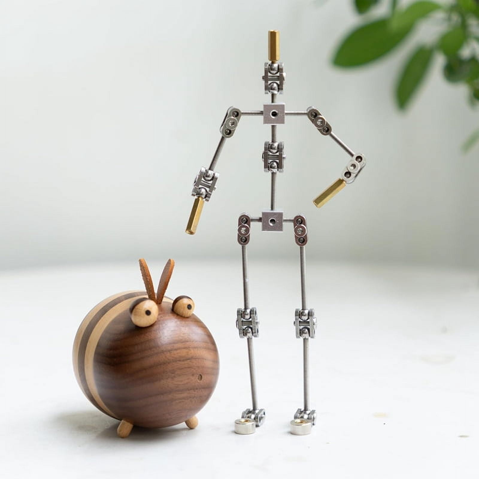 Armature Kit - DIY Metal Puppet Figure Skeleton, Easy to Assemble, Animated Character Design, for Stop Motion Animation