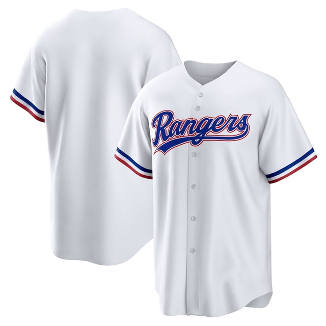 Men's Texas Rangers Jersey Adult Baseball Jersey Sport Shirt