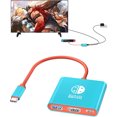 thumbnail image 1 of Portable Switch Docking Station - USB-C To HDMI Adapter Compatible With Nintendo Switch/Steam Deck/MacBook Pro, 1 of 6