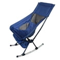 thumbnail image 2 of Accessoires pour Chaise Berçante de Camping S SERENABLE, Légère, Compacte, de Voyage, Chaise Pliée, Bleu, 2 of 9