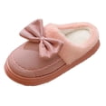 thumbnail image 5 of ATENAR Womens Slippers Casual Wide Shoes Women Fuzzy House Slipper Pink 7.5, 5 of 6