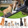thumbnail image 2 of Rampa para perros PetRuna de 160 cm, plegable, antideslizante, hasta 113 kg, 2 of 7