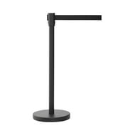 Crowd Control Stantion with Retractable Belt and Steel Base 39 1/2"H