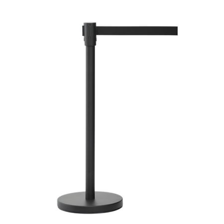 Crowd Control Stantion with Retractable Belt and Steel Base 39 1/2"H