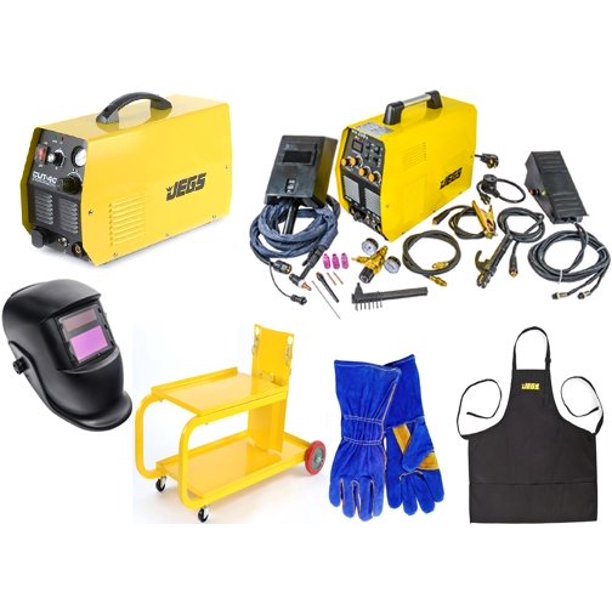 JEGS 81545K1 Deluxe Welding Package Includes Plasma Cutter TIG & MMA