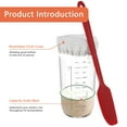thumbnail image 3 of HLONK Sourdough Starter Jar with Lid Kit Wide Mouth Glass Sourdough Starter Container with Silicone Scraper Cloth Cover Reusable Sourdough Fermentation Jar for Sourdough Baking, 3 of 10