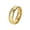 Gold, variant on Men's Women's Stainless Steel Chubby Tire Groove Ring Plain Braided Racer Tread Biker Band Gold Size 9