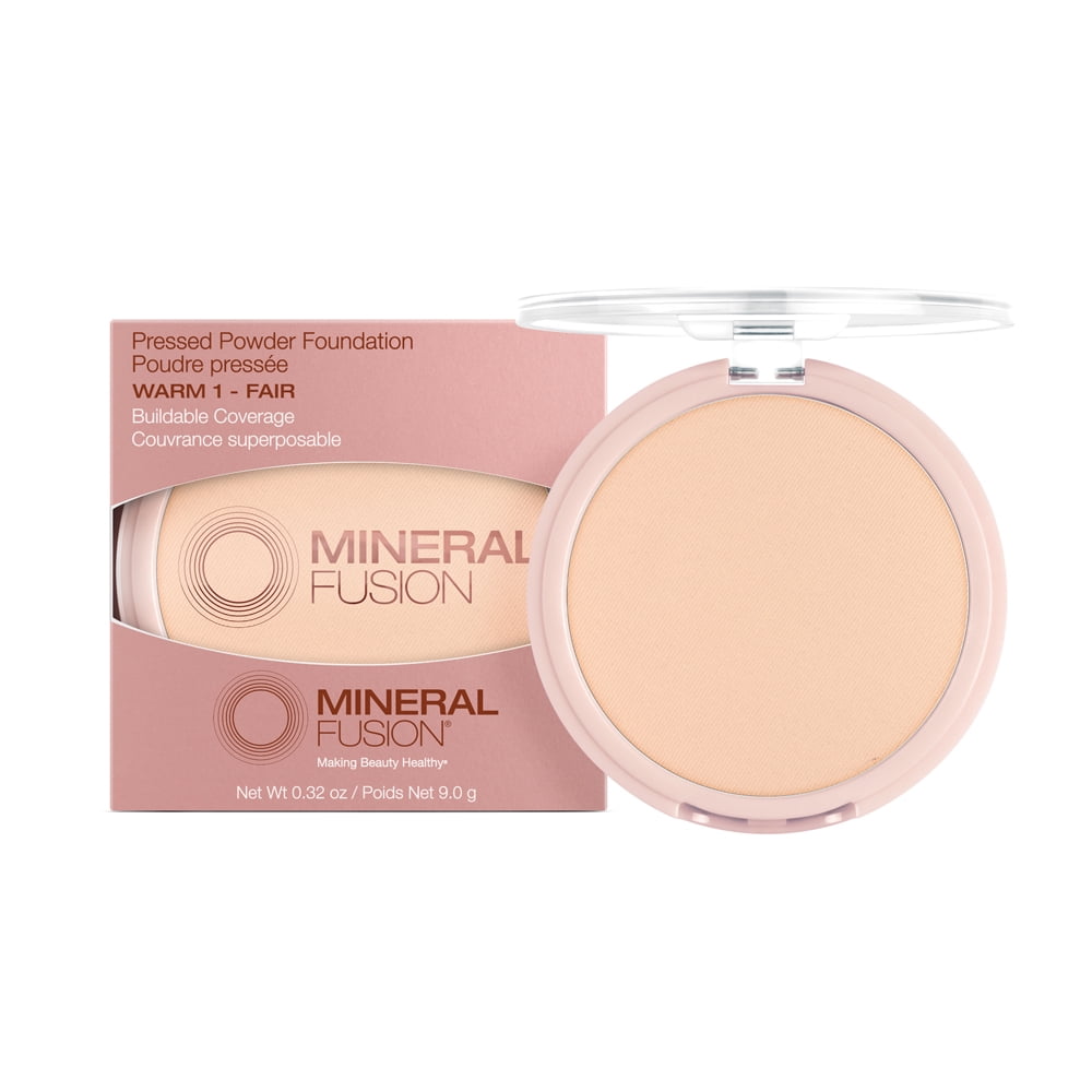 Mineral Fusion Pressed Powder Foundation Warm 1