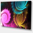 thumbnail image 2 of Fond Abstrait Fractal Tourbillon de Couleur - Grande Œuvre d'Art sur Toile Abstraite, 2 of 4