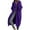 Purple, variant on Fgvctg Long Cardigan Sweaters for Women Long Sleeve Open Front Cable Knited Cardigan Sweater Fashion Lightweight Sweaters Coats with Pockets Black L