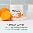 thumbnail image 2 of Healios Oral Supplement Powder for Mouth Sores - Orange Flavor, 11.64 oz Jar, 1 Ct, 2 of 11
