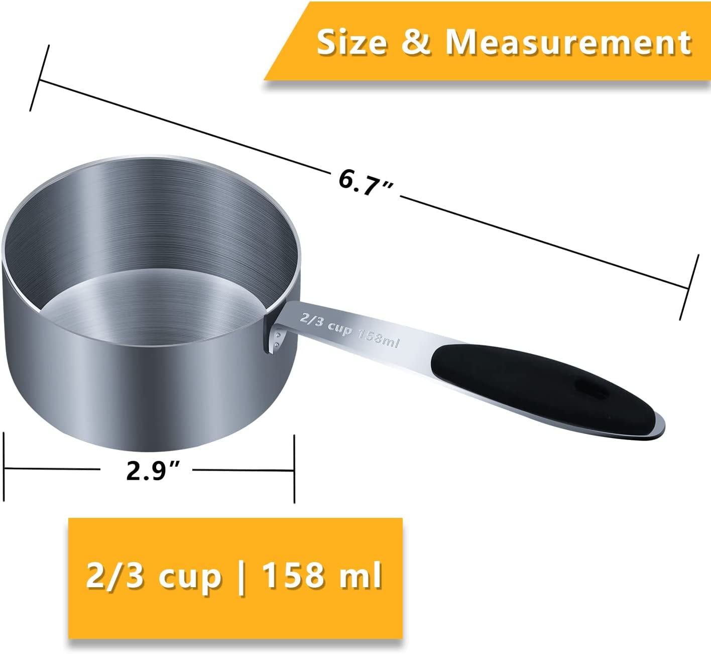 Silicone Collapsible Measuring Cups – The Lace Door