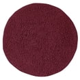 thumbnail image 3 of Home Weavers Fantasia Collection 100% Cotton Tufted Round Shape Bathroom Rug, Soft and Absorbent Bath Rugs, Non-Slip Bath Rug, Machine Wash Dry Bath Mats for Bathroom Floor- 30" Round, Red, 3 of 6